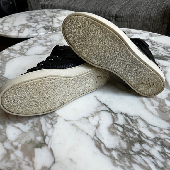 LOUIS VUITTON PYTHON HIGH TOP SNEAKERS - Picture 4 of 6